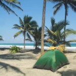 Acampando en Isla Portete - Ecuador