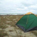 Acampando en Isla Júpiter