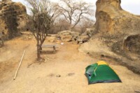 Acampando en el Morro